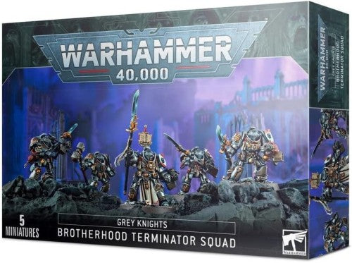 Warhammer40K: Grey Knights - Brotherhood Terminator Squad